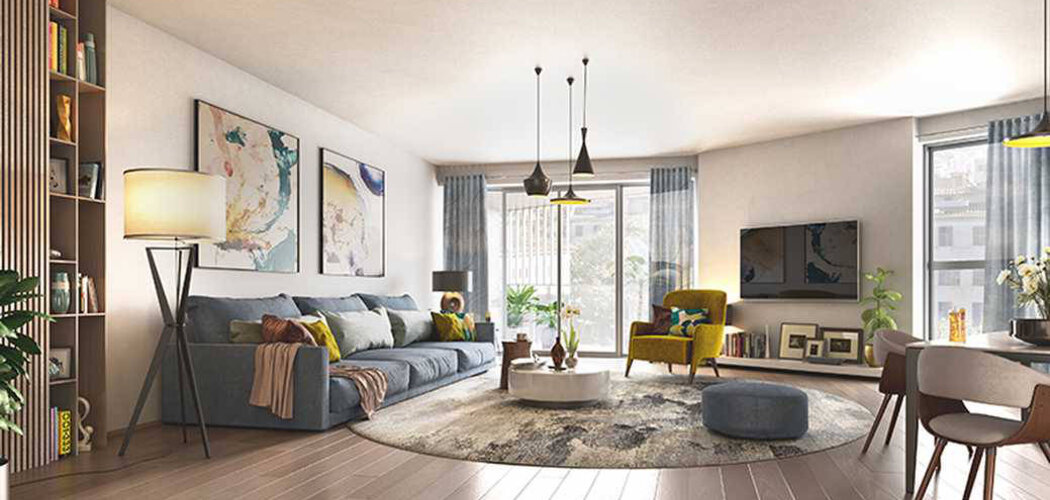 Programme immobilier neuf INITIAL PRADO - Marseille : appartements studios-T4 avec terrasses et jardin près du Prado (13008) - Référence : 14186