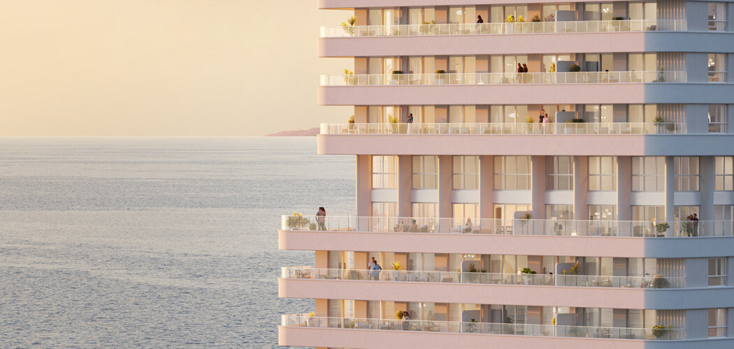 Programme immobilier neuf M99 - Marseille Joliette : appartements neufs T2–T4 avec vue mer et chauffage géothermique (13002) - Référence : 17067