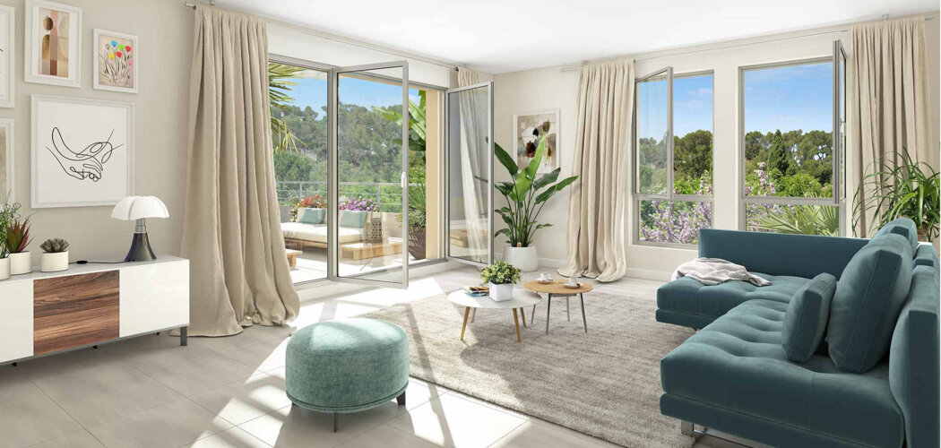 Programme immobilier neuf Le Domaine de Manon - Martigues : appartements neufs en pleine nature avec jardin provençal (13500) - Référence : 14421