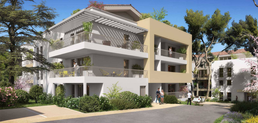 Programme immobilier neuf Le Domaine de Manon - Martigues : appartements neufs en pleine nature avec jardin provençal (13500) - Référence : 14421