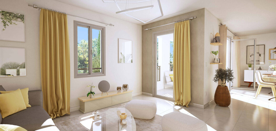 Programme immobilier neuf La Bastide - Maubec : appartements neufs du 2 au 4 pièces à l’entrée de Bourgoin Jallieu (38300) - Référence : 10973