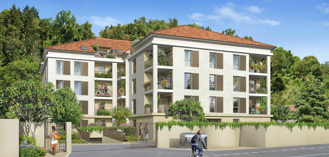 Programme immobilier neuf La Bastide - Maubec : appartements neufs du 2 au 4 pièces à l’entrée de Bourgoin Jallieu (38300) - Référence : 10973