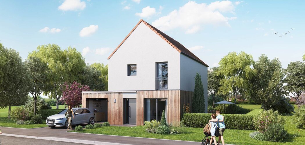 Programme immobilier neuf Le Hameau de la Guérinière - Mauchamps à deux pas du domaine de Chamarande (91730) - Référence : 8579