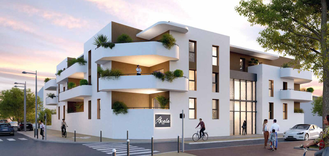 Programme immobilier neuf SCALA - Mauguio résidence proche du centre-ville (34130) - Référence : 12986