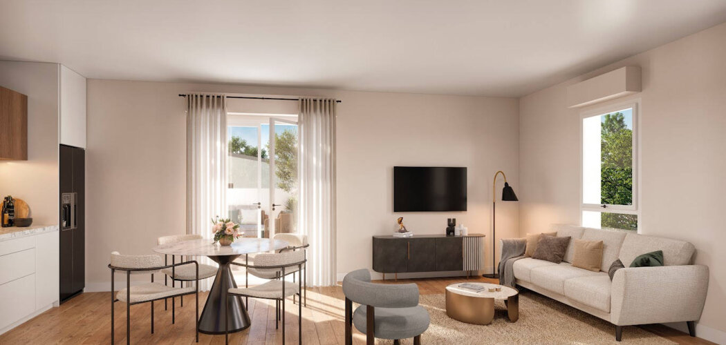 Programme immobilier neuf JARDIN SAUVOLE - Maurepas : Résidence neuve face au futur parc urbain (78310) - Référence : 16275