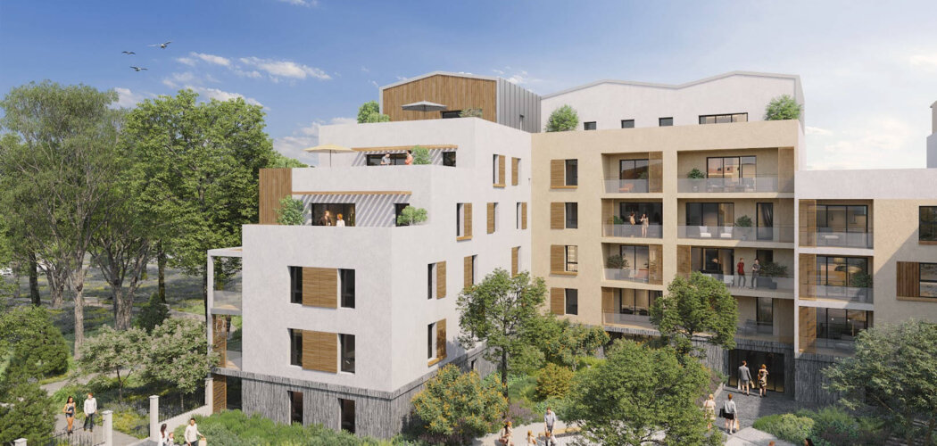 Programme immobilier neuf JARDIN SAUVOLE - Maurepas : Résidence neuve face au futur parc urbain (78310) - Référence : 16275