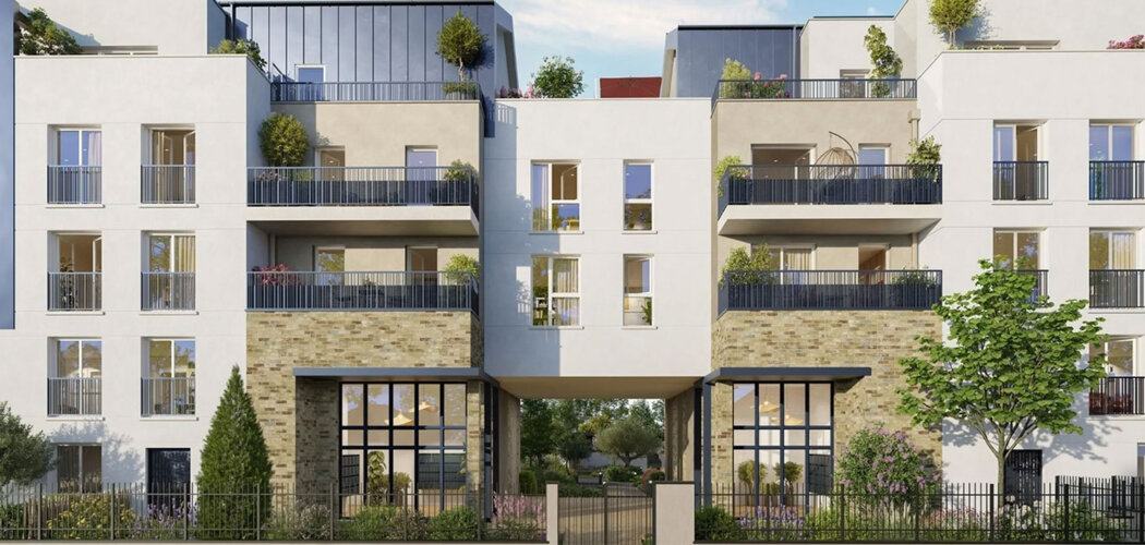 Programme immobilier neuf Les Jardins de l’Ourcq - Meaux appartements lumineux dans le quartier Dunant (77100) - Référence : 17834