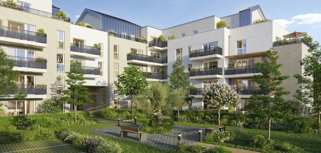 Programme immobilier neuf Les Jardins de l’Ourcq - Meaux appartements lumineux dans le quartier Dunant (77100) - Référence : 17834