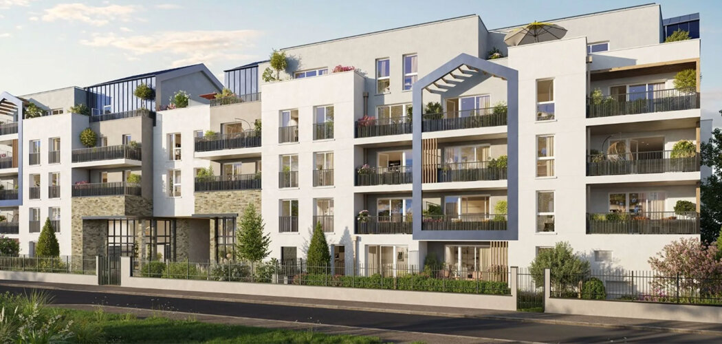 Programme immobilier neuf Les Jardins de l’Ourcq - Meaux appartements lumineux dans le quartier Dunant (77100) - Référence : 17834