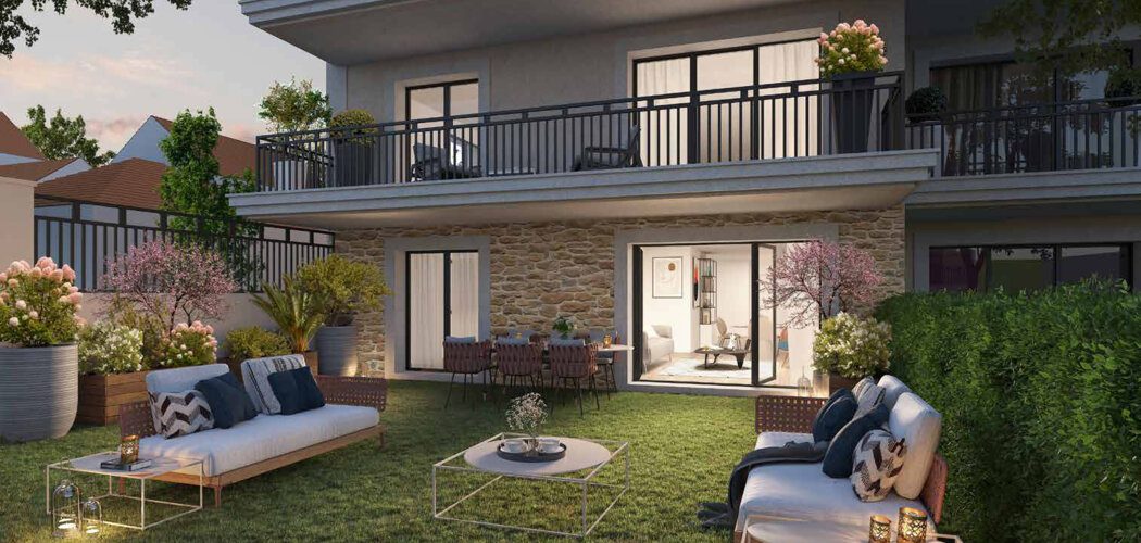 Programme immobilier neuf Les Terrasses des Canotiers - Meaux : appartements neufs du 2 au 5 pièces en cœur du centre administratif (77100) - Référence : 14960