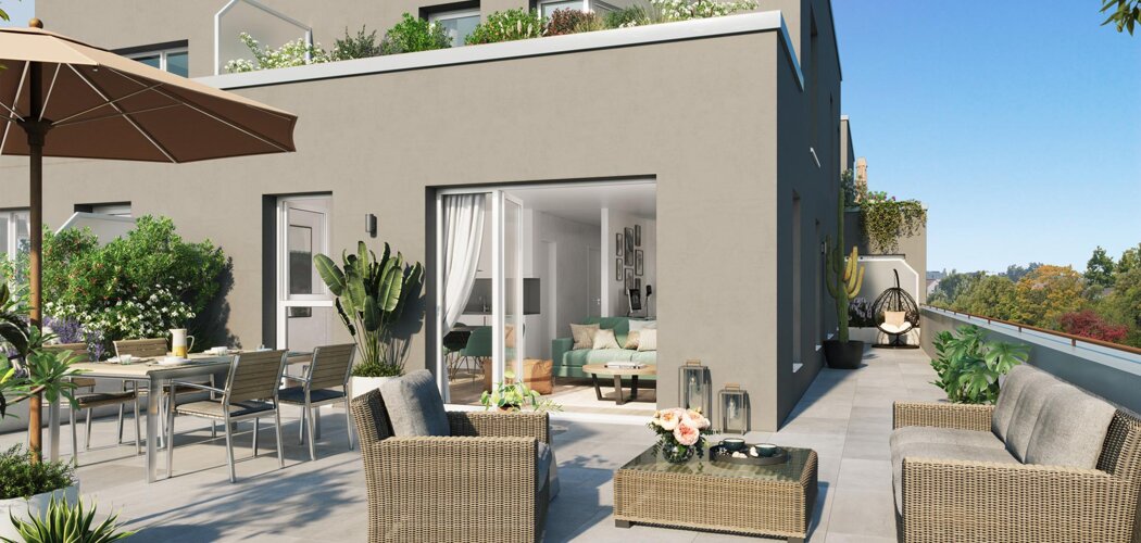 Programme immobilier neuf Les Promenades de l'Ourcq - Meaux : appartements neufs du studio au 4 pièces entre centre-ville et parc du Pâtis (77100) - Référence : 15571