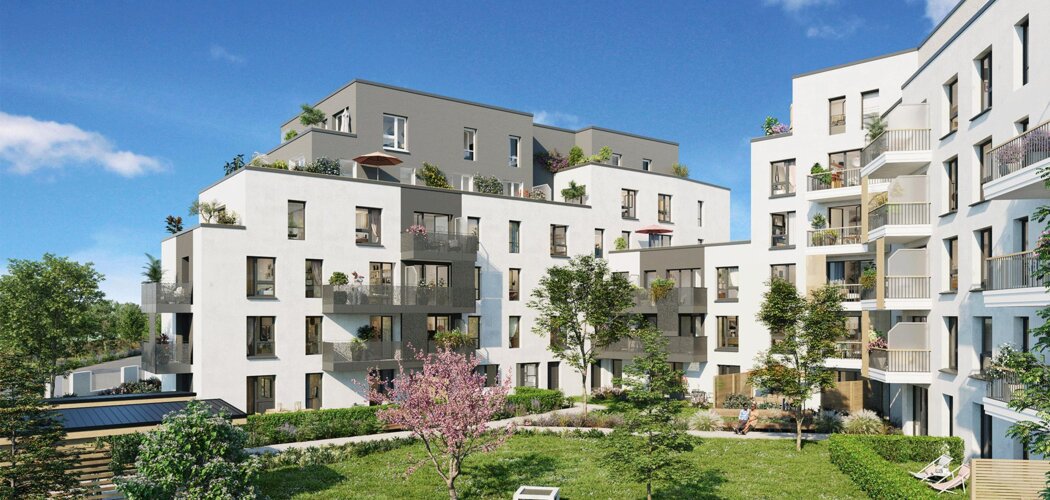 Programme immobilier neuf Les Promenades de l'Ourcq - Meaux : appartements neufs du studio au 4 pièces entre centre-ville et parc du Pâtis (77100) - Référence : 15571