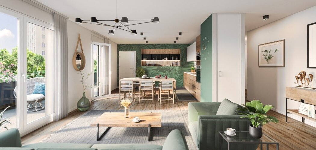 Programme immobilier neuf SQUARE FOCH - Meaux : appartements neufs du studio au T4 à 7 min du parc du Pâtis (77100) - Référence : 15856