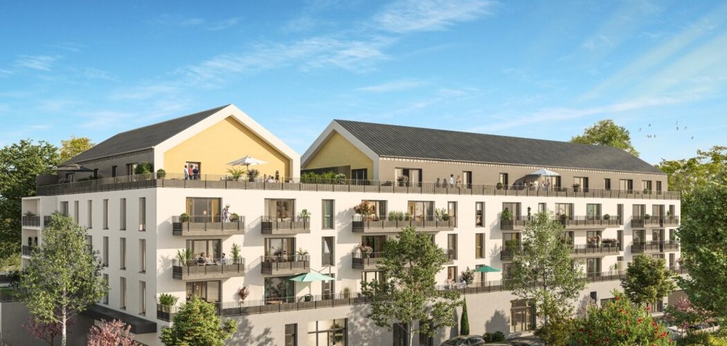 Programme immobilier neuf SQUARE FOCH - Meaux : appartements neufs du studio au T4 à 7 min du parc du Pâtis (77100) - Référence : 15856