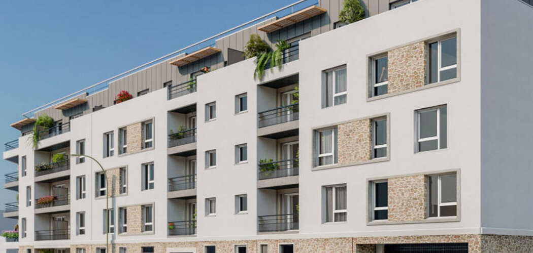 Programme immobilier neuf Les Terrasses de Meldis (77) - Meaux proche gare à 7 min à vélo (77100) - Référence : 16294