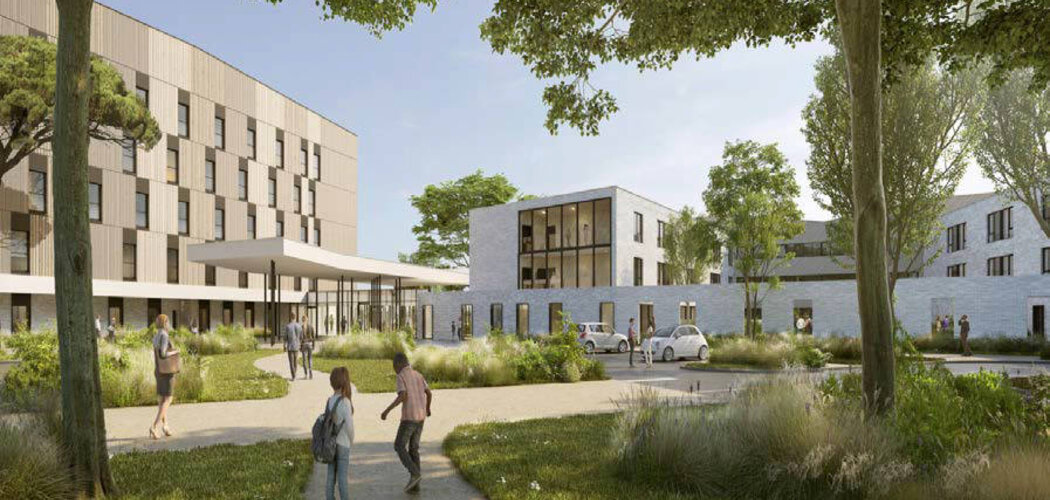 Programme immobilier neuf LE PARC DU MELDOIS - Meaux résidence médicalisée LMNP proche du Transilien P (77100) - Référence : 16293