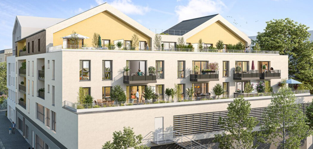 Programme immobilier neuf SQUARE FOCH - TRANCHE 2 - Meaux une adresse paisible proche Marne et ligne P (77100) - Référence : 17714