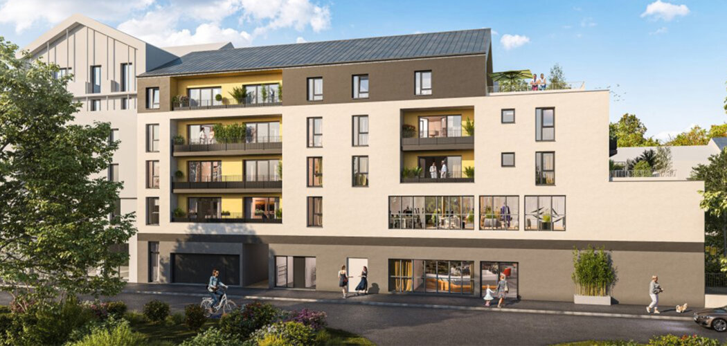Programme immobilier neuf SQUARE FOCH - TRANCHE 2 - Meaux une adresse paisible proche Marne et ligne P (77100) - Référence : 17714