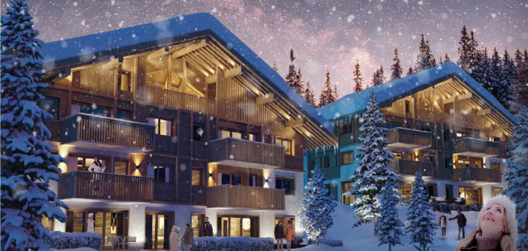 Programme immobilier neuf SILVER LODGES - Megève : Appartements T2–T5 avec terrasses et prestations haut de gamme au cœur des Alpes (74120) - Référence : 4416