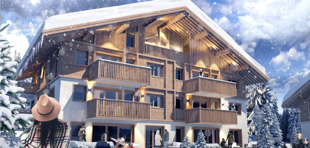 Programme immobilier neuf SILVER LODGES - Megève : Appartements T2–T5 avec terrasses et prestations haut de gamme au cœur des Alpes (74120) - Référence : 4416