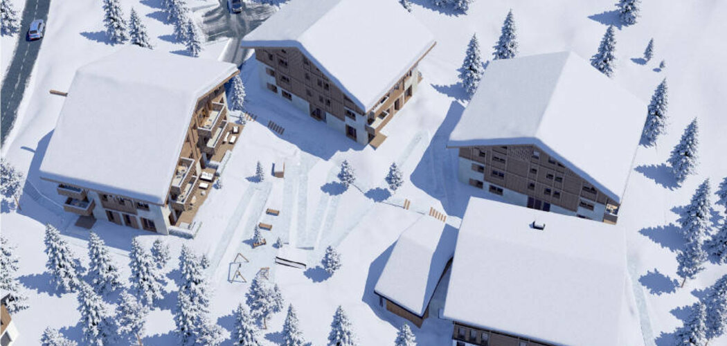 Programme immobilier neuf SILVER LODGES - Megève : Appartements T2–T5 avec terrasses et prestations haut de gamme au cœur des Alpes (74120) - Référence : 4416