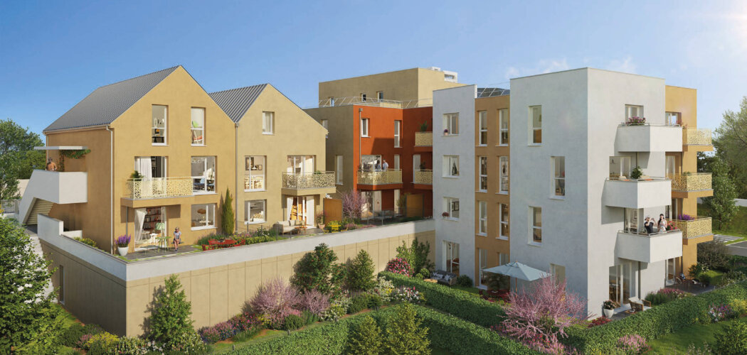 Programme immobilier neuf Serenova - Melun à moins d’1 kilomètres du Parc de Spelthorne (77000) - Référence : 16315