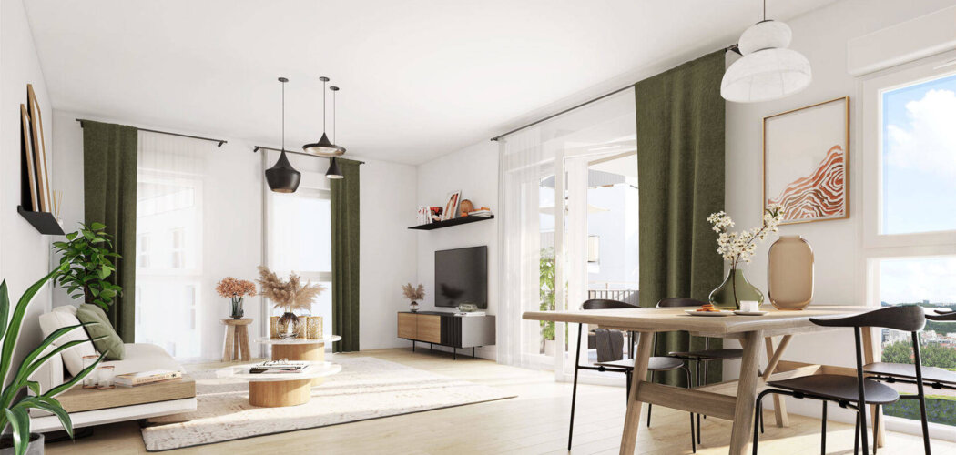 Programme immobilier neuf Be Fine - Melun : Appartements studio–T5 et maisons T4–T5 avec parc paysager, parking et proximité gare de Lyon (77000) - Référence : 6838