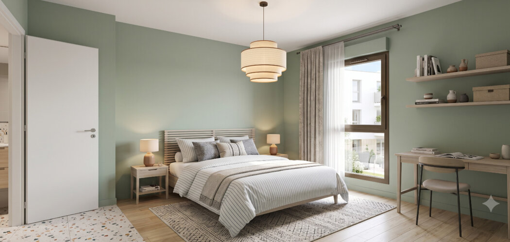 Programme immobilier neuf Be Fine - Melun : Appartements studio–T5 et maisons T4–T5 avec parc paysager, parking et proximité gare de Lyon (77000) - Référence : 6838