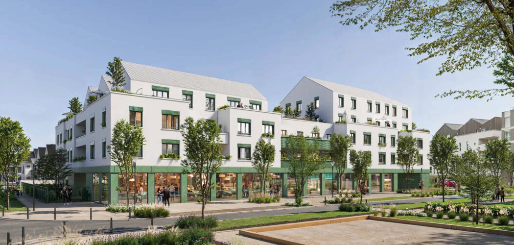 Programme immobilier neuf Chromatic - Melun écoquartier Wood proche  future station TZEN 2 (77000) - Référence : 16317