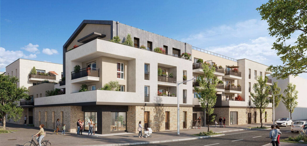 Programme immobilier neuf Be Nature - Melun écoquartier Woodi à 4 min à pied du TZen 2 (77000) - Référence : 16318