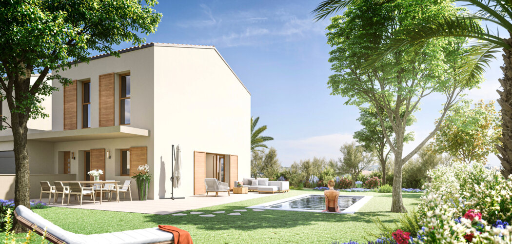 Programme immobilier neuf Domaine Terre Aquila - Ménerbes au sein du parc naturel du Luberon (84560) - Référence : 15809