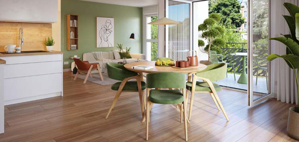 Programme immobilier neuf Les Terrasses du Chateau - Ménilles cœur de village à proximité d’Évreux (27120) - Référence : 13759