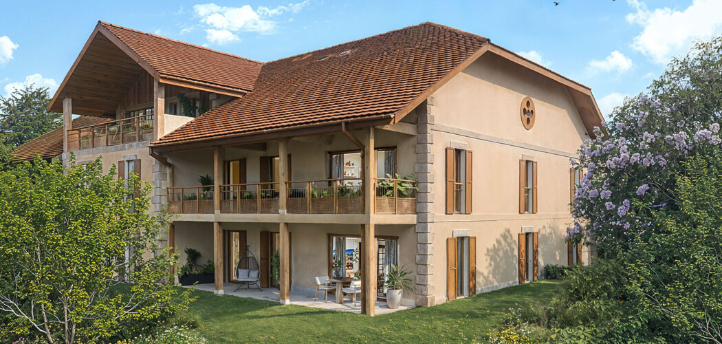 Programme immobilier neuf Le Clos des Hautes Vignes - Menthon-Saint-Bernard entre lac d’Annecy et montagnes (74290) - Référence : 18422