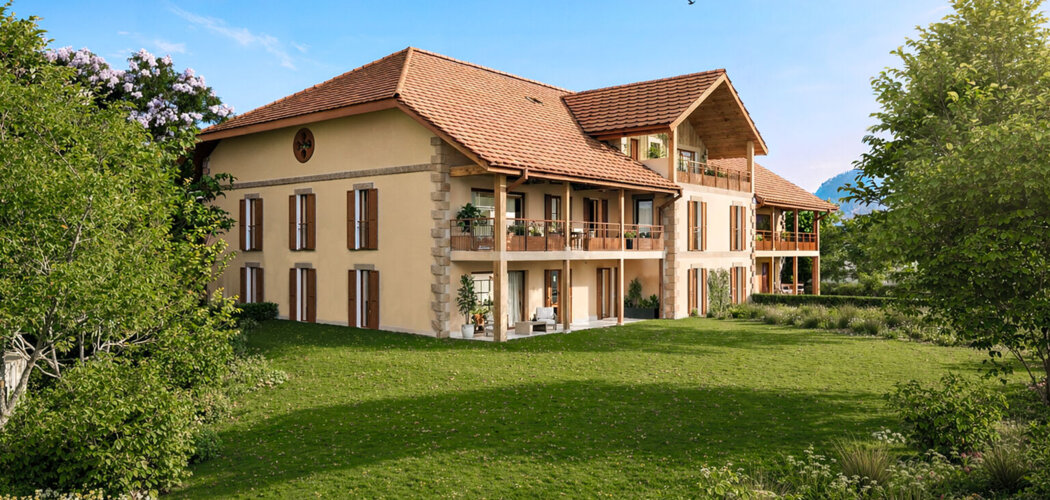 Programme immobilier neuf Le Clos des Hautes Vignes - Menthon-Saint-Bernard entre lac d’Annecy et montagnes (74290) - Référence : 18422