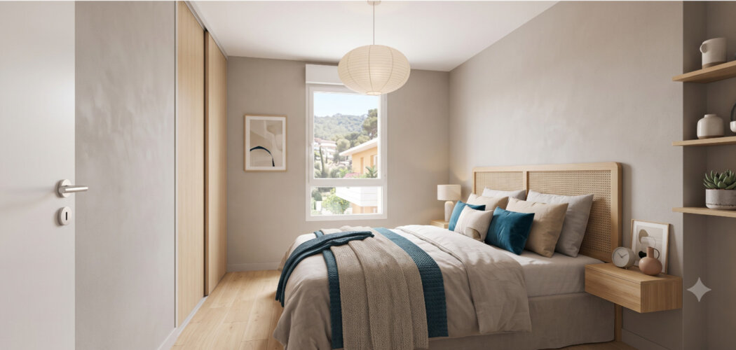 Programme immobilier neuf LES HAUTS JARDINS - Menton : appartements neufs avec vue sur la vallée sur les hauteurs (06500) - Référence : 14364