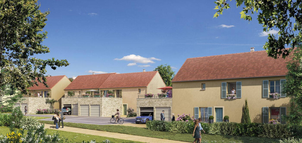 Programme immobilier neuf Le Clos de la Longue Toise - Méré au coeur du Parc Naturel Régional de la Haute Vallée de Chevreuse (78490) - Référence : 9678
