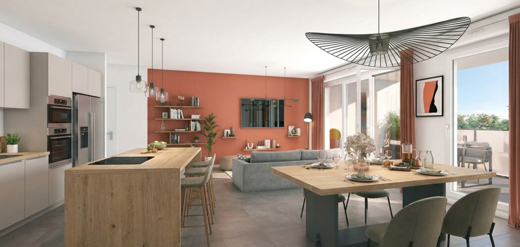 Programme immobilier neuf Lucci - Mérignac : appartements neufs du studio au 4 pièces au pied du tram (33700) - Référence : 15045