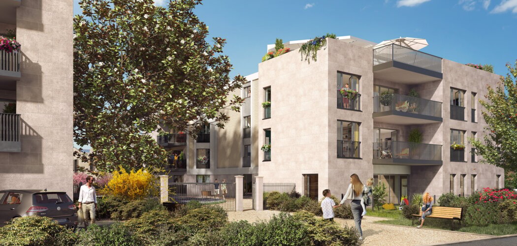 Programme immobilier neuf MAGNOLIA - Mérignac : appartements neufs et maisons neuves à 12 min de la gare TER et du Tramway A (33700) - Référence : 15048