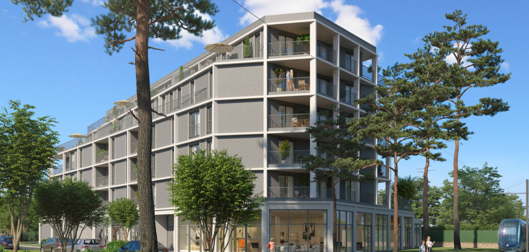 Programme immobilier neuf EUPHORBIA - Mérignac en plein au cœur du Parc Mirepin (33700) - Référence : 15049