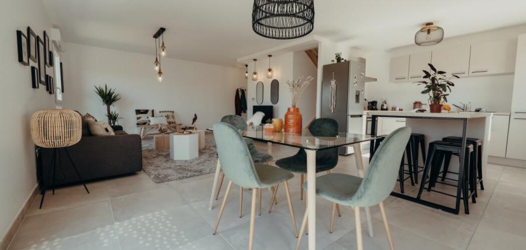 Programme immobilier neuf Les carrés du Chateau - Merville : Duplex-Jardin T4–T5 avec terrasses, jardins privatifs et proximité centre-ville (31330) - Référence : 7258