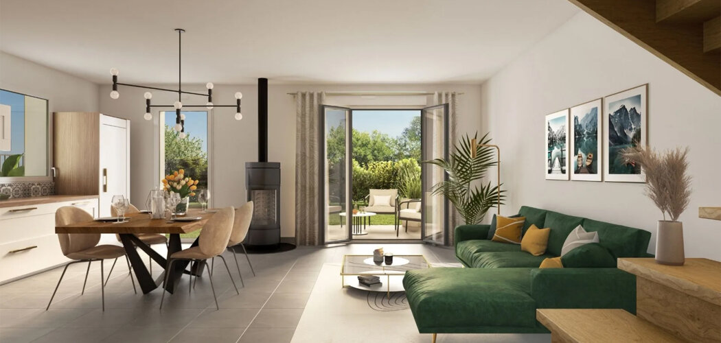 Programme immobilier neuf RESIDENCE MADRIA - Méry-sur-Oise à proximité de la gare Transilien H (95540) - Référence : 16752