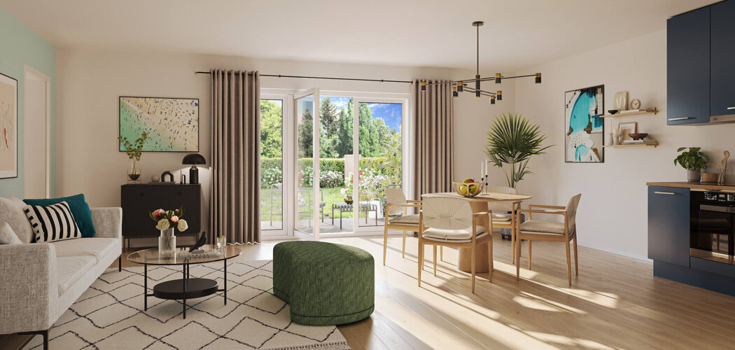 Programme immobilier neuf Le domaine du manoir - Mettray  cœur de bourg aux portes  de Tours (37390) - Référence : 10596