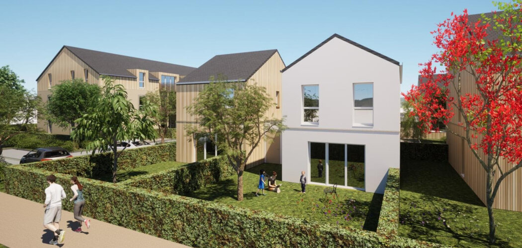 Programme immobilier neuf Le domaine du manoir - Mettray  cœur de bourg aux portes  de Tours (37390) - Référence : 10596