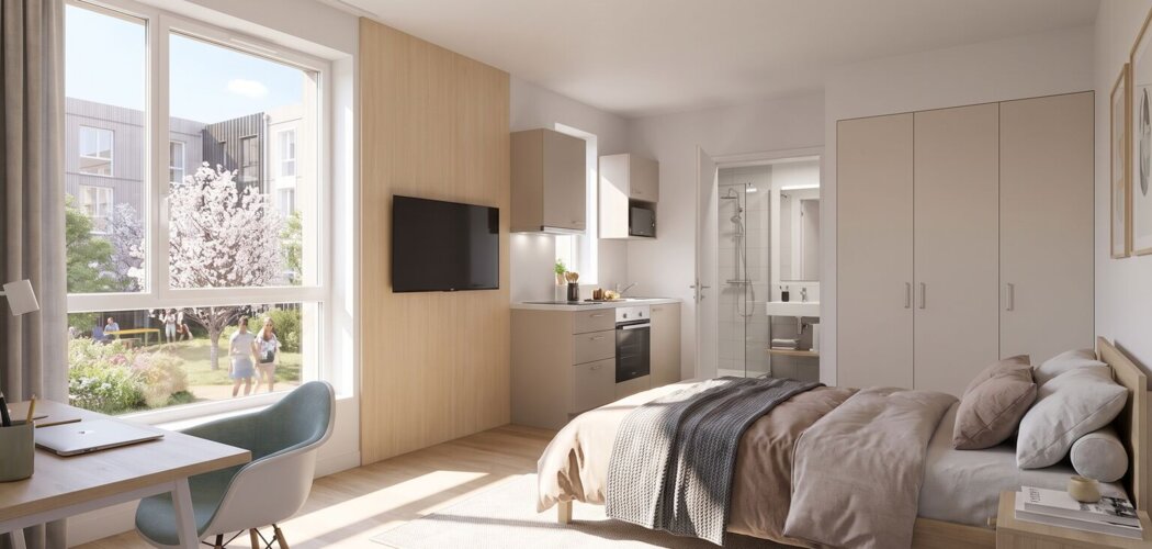Programme immobilier neuf MY CAMPUS 2 - Metz investissement étudiant au cœur du Technopôle (57000) - Référence : 18067