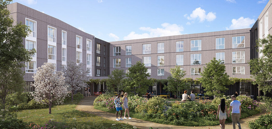 Programme immobilier neuf MY CAMPUS METZ TECHNOPÔLE - Metz, investissement étudiant proche des grandes écoles (57000) - Référence : 18070