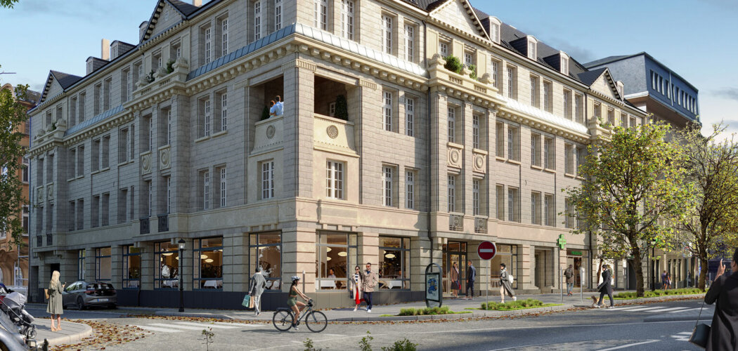 Programme immobilier neuf 37 SAINT-THIEBAULT - Metz, patrimoine réhabilité entre centre-ville et quartier Impérial (57000) - Référence : 18076