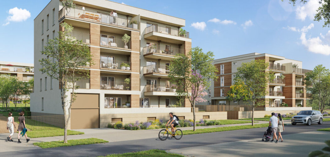 Programme immobilier neuf Arc en Seille - Metz quartier Coteaux de la Seille (57000) - Référence : 18069
