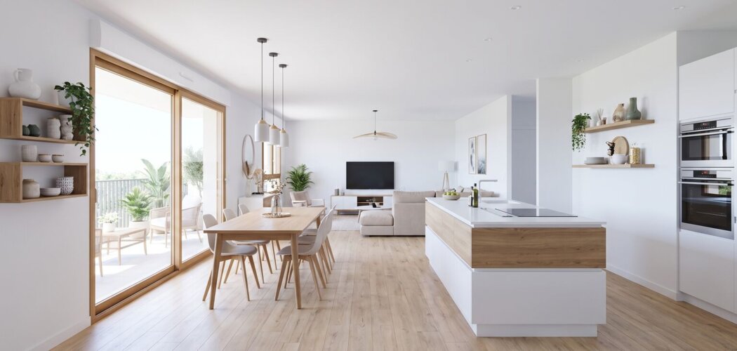 Programme immobilier neuf MILLESIME - - Metz résidence verdoyante proche Seille et parc du Pas du Loup (57000) - Référence : 18074