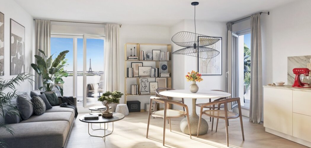 Programme immobilier neuf VUE EN SCENE - Meudon : appartements neufs du studio au 5 pièces en berges de Seine (92190) - Référence : 15301