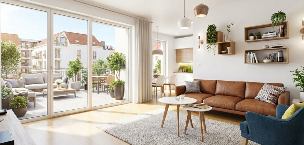 Programme immobilier neuf Les Sentes du Vexin (78) - Meulan-en-Yvelines proche de la gare Meulan Hardricourt (78250) - Référence : 12509